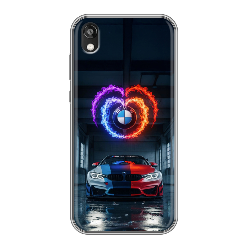 Силиконовый чехол на Huawei Honor 8s с принтом BMW БМВ Силиконовый чехол на Huawei Honor 8s с принтом BMW БМВ