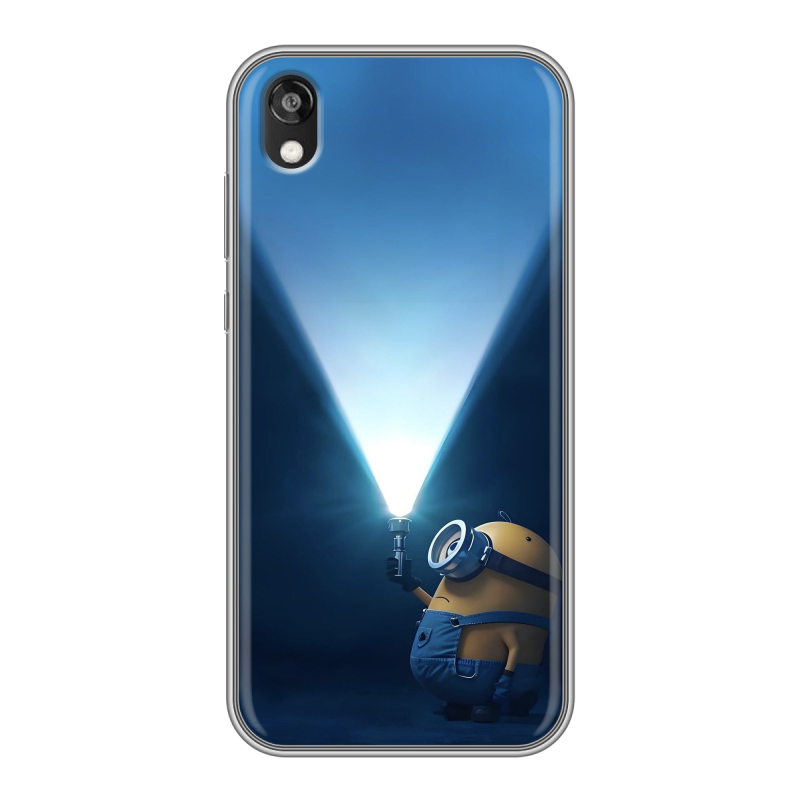 Силиконовый чехол на Huawei Honor 8s с принтом Миньоны Силиконовый чехол на Huawei Honor 8s с принтом Миньоны