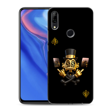 Силиконовый противоударный чехол на Huawei P Smart Z с принтом Золотой скрудж макдак