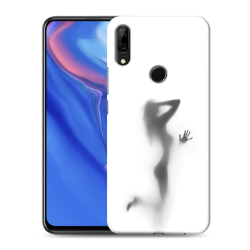 Силиконовый противоударный чехол на Huawei P Smart Z с принтом Силуэт