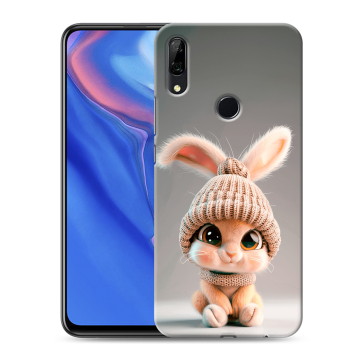 Силиконовый противоударный чехол на Huawei P Smart Z с принтом Кролик Силиконовый противоударный чехол на Huawei P Smart Z с принтом Кролик