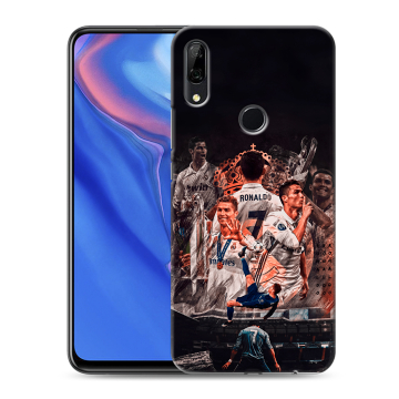 Силиконовый противоударный чехол на Huawei P Smart Z с принтом Реал Роналдо Real Ronaldo