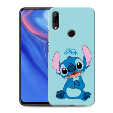 Силиконовый противоударный чехол на Huawei P Smart Z с принтом Лило и Стич