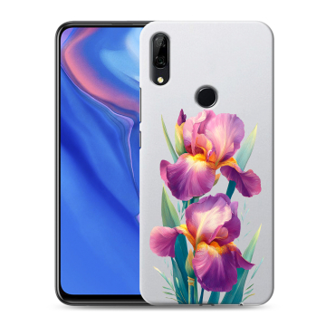 Силиконовый противоударный чехол на Huawei P Smart Z с принтом Цветы орхидеи Силиконовый противоударный чехол на Huawei P Smart Z с принтом Цветы орхидеи