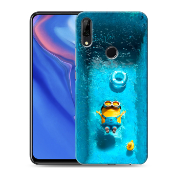 Силиконовый противоударный чехол на Huawei P Smart Z с принтом Миньоны Силиконовый противоударный чехол на Huawei P Smart Z с принтом Миньоны