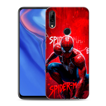 Силиконовый противоударный чехол на Huawei P Smart Z с принтом Spiderman Человек паук Силиконовый противоударный чехол на Huawei P Smart Z с принтом Spiderman Человек паук