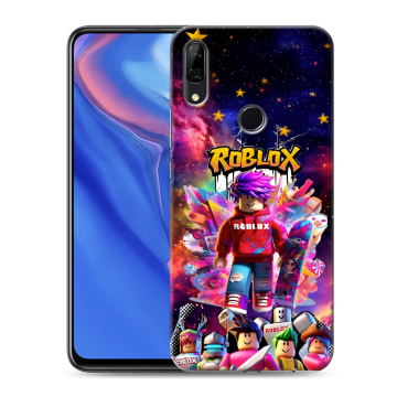 Силиконовый противоударный чехол на Huawei P Smart Z с принтом Roblox Роблокс Силиконовый противоударный чехол на Huawei P Smart Z с принтом Roblox Роблокс