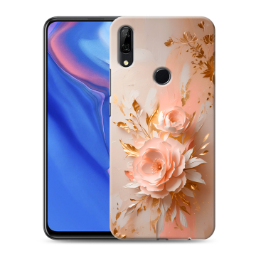 Силиконовый противоударный чехол на Huawei P Smart Z с принтом женский Силиконовый противоударный чехол на Huawei P Smart Z с принтом женский