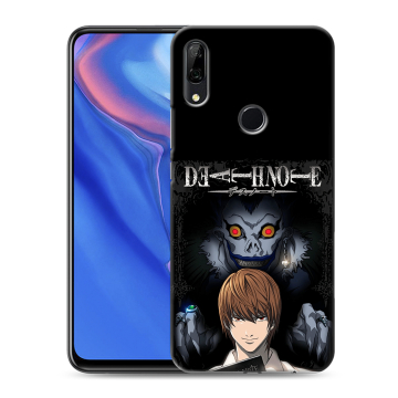 Силиконовый противоударный чехол на Huawei P Smart Z с принтом Death note Тетрадь смерти Силиконовый противоударный чехол на Huawei P Smart Z с принтом Death note Тетрадь смерти