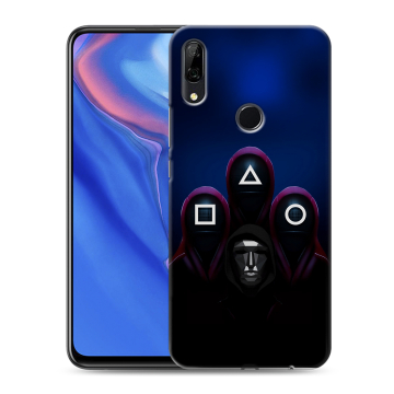 Силиконовый противоударный чехол на Huawei P Smart Z с принтом Игра Кальмара Силиконовый противоударный чехол на Huawei P Smart Z с принтом Игра Кальмара