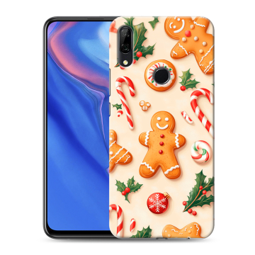 Силиконовый противоударный чехол на Huawei P Smart Z с принтом Новый год Силиконовый противоударный чехол на Huawei P Smart Z с принтом Новый год