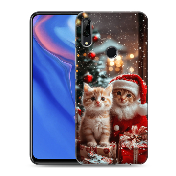 Силиконовый противоударный чехол на Huawei P Smart Z с принтом Новый год Силиконовый противоударный чехол на Huawei P Smart Z с принтом Новый год