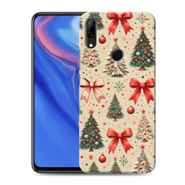 Силиконовый противоударный чехол на Huawei P Smart Z с принтом Новый год Силиконовый противоударный чехол на Huawei P Smart Z с принтом Новый год