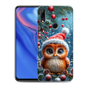 Силиконовый противоударный чехол на Huawei P Smart Z с принтом Новый год