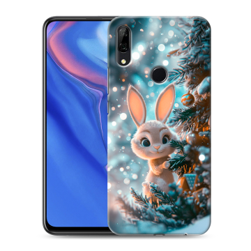 Силиконовый противоударный чехол на Huawei P Smart Z с принтом Новый год