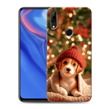 Силиконовый противоударный чехол на Huawei P Smart Z с принтом Новый год