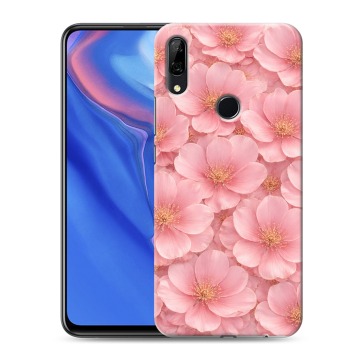Силиконовый противоударный чехол на Huawei P Smart Z с принтом женский Силиконовый противоударный чехол на Huawei P Smart Z с принтом женский