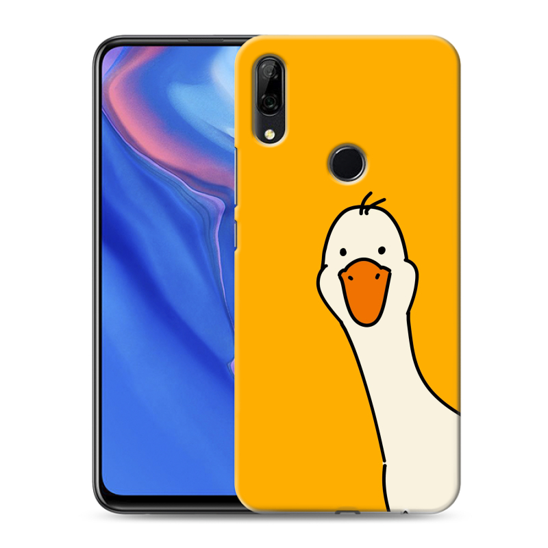 Пластиковый чехол на Huawei P Smart Z с принтом Утка Пластиковый чехол на Huawei P Smart Z с принтом Утка