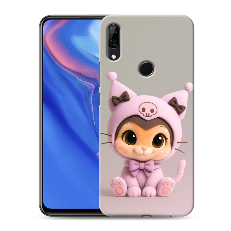 Силиконовый противоударный чехол на Huawei P Smart Z с принтом Куроми Kuromi Силиконовый противоударный чехол на Huawei P Smart Z с принтом Куроми Kuromi
