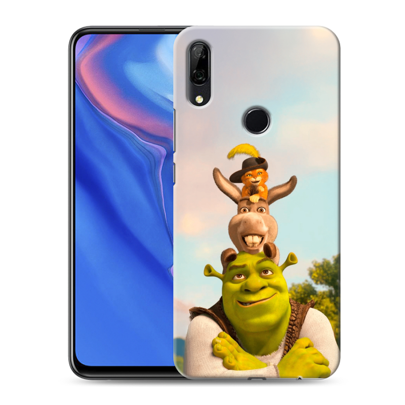Пластиковый чехол на Huawei P Smart Z с принтом Шрек Shrek Пластиковый чехол на Huawei P Smart Z с принтом Шрек Shrek