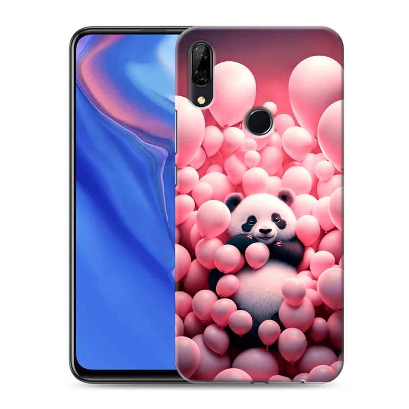Пластиковый чехол на Huawei P Smart Z с принтом Панда Пластиковый чехол на Huawei P Smart Z с принтом Панда