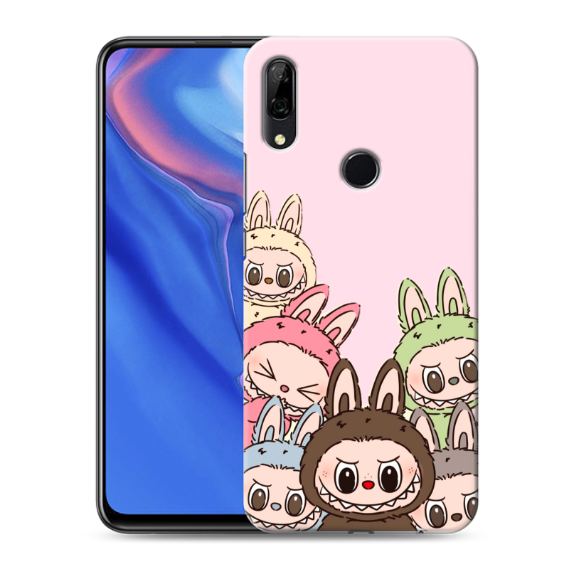 Пластиковый чехол на Huawei P Smart Z с принтом Лабубу Пластиковый чехол на Huawei P Smart Z с принтом Лабубу