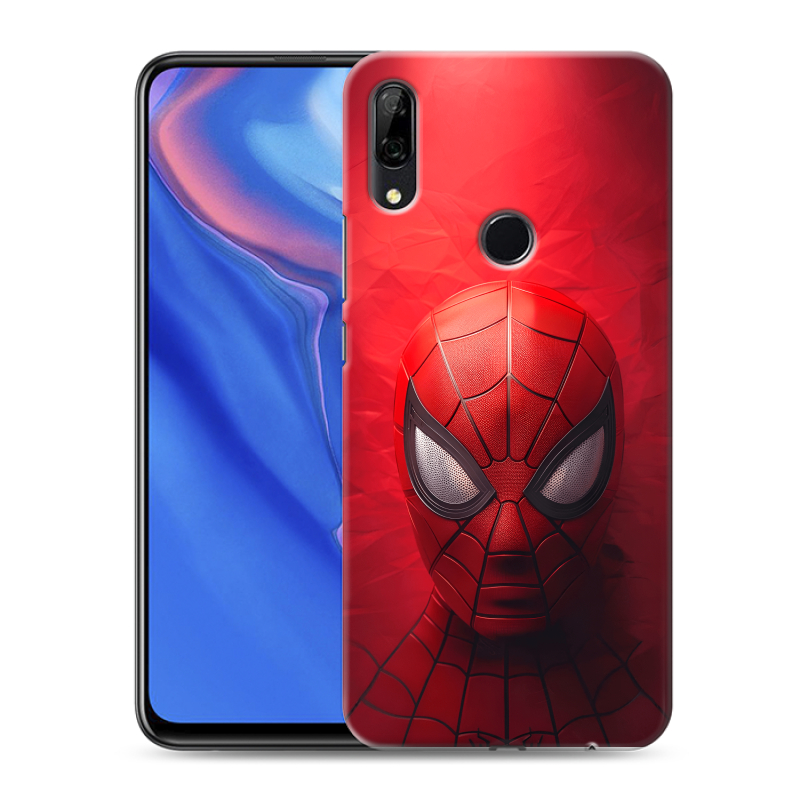 Пластиковый чехол на Huawei P Smart Z с принтом Spiderman Человек паук Пластиковый чехол на Huawei P Smart Z с принтом Spiderman Человек паук