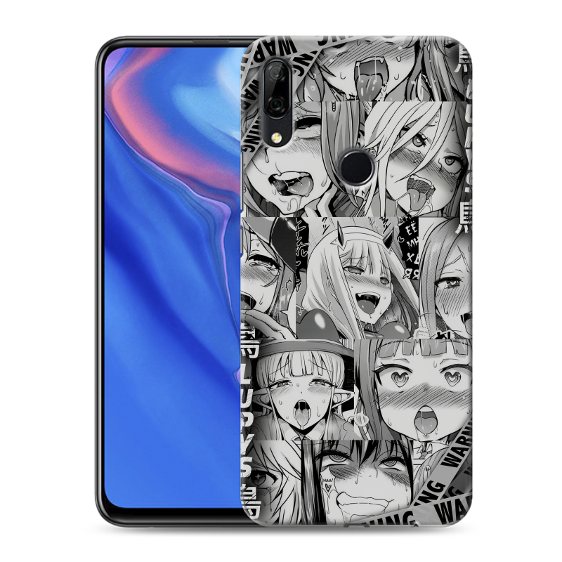 Пластиковый чехол на Huawei P Smart Z с принтом Ahegao Ахегао Аниме Пластиковый чехол на Huawei P Smart Z с принтом Ahegao Ахегао Аниме