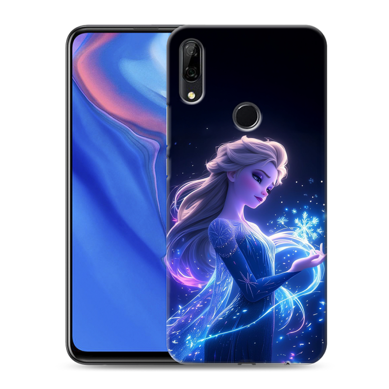 Пластиковый чехол на Huawei P Smart Z с принтом Холодное сердце Frozen Пластиковый чехол на Huawei P Smart Z с принтом Холодное сердце Frozen