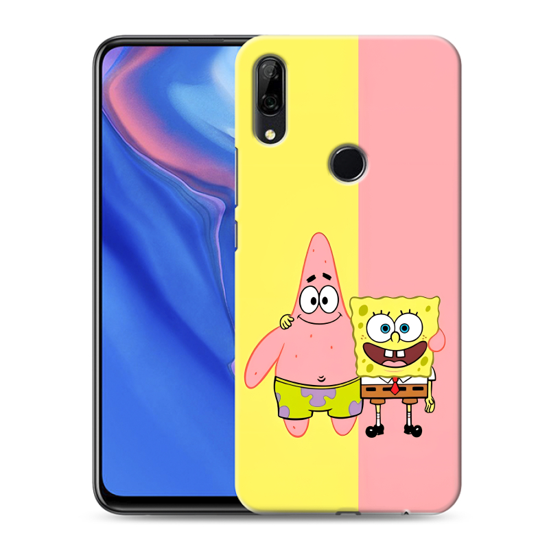 Пластиковый чехол на Huawei P Smart Z с принтом Спанч боб Спанчбоб Пластиковый чехол на Huawei P Smart Z с принтом Спанч боб Спанчбоб