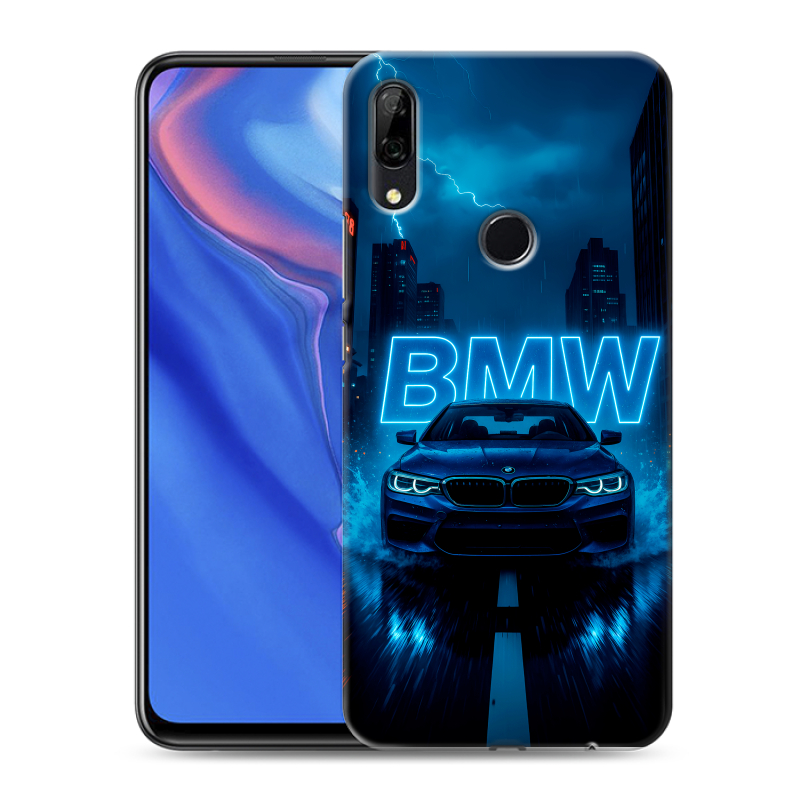 Пластиковый чехол на Huawei P Smart Z с принтом BMW БМВ Пластиковый чехол на Huawei P Smart Z с принтом BMW БМВ