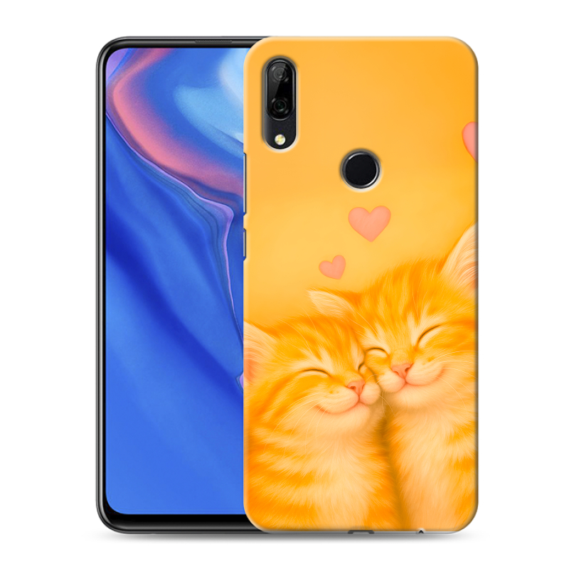 Пластиковый чехол на Huawei P Smart Z с принтом Милые котята Пластиковый чехол на Huawei P Smart Z с принтом Милые котята