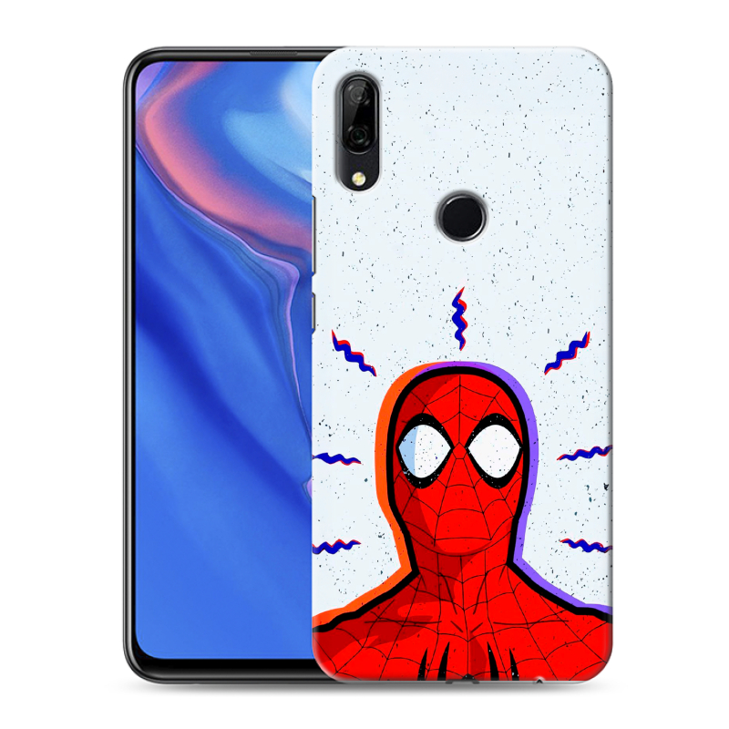 Пластиковый чехол на Huawei P Smart Z с принтом Spiderman Человек паук Пластиковый чехол на Huawei P Smart Z с принтом Spiderman Человек паук