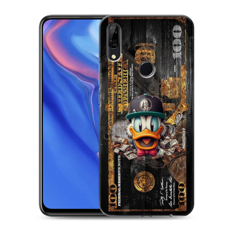Пластиковый чехол на Huawei P Smart Z с принтом Дональд Дак Доллар Пластиковый чехол на Huawei P Smart Z с принтом Дональд Дак Доллар