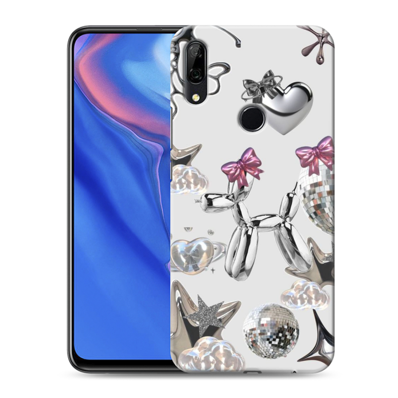 Силиконовый противоударный чехол на Huawei P Smart Z с принтом Y2K Силиконовый противоударный чехол на Huawei P Smart Z с принтом Y2K