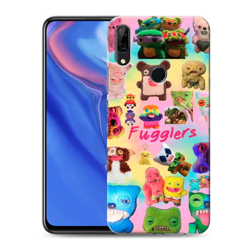 Силиконовый противоударный чехол на Huawei P Smart Z с принтом Флагер Fuggler Силиконовый противоударный чехол на Huawei P Smart Z с принтом Флагер Fuggler