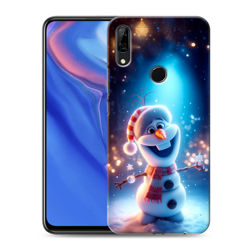 Пластиковый чехол на Huawei P Smart Z с принтом Новый год Пластиковый чехол на Huawei P Smart Z с принтом Новый год