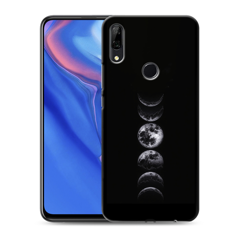 Силиконовый противоударный чехол на Huawei P Smart Z с принтом женский Силиконовый противоударный чехол на Huawei P Smart Z с принтом женский