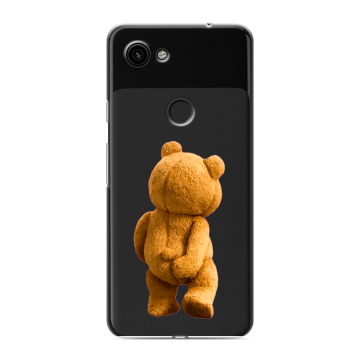 Пластиковый чехол на Google Pixel 3a с принтом Медведь Пластиковый чехол на Google Pixel 3a с принтом Медведь
