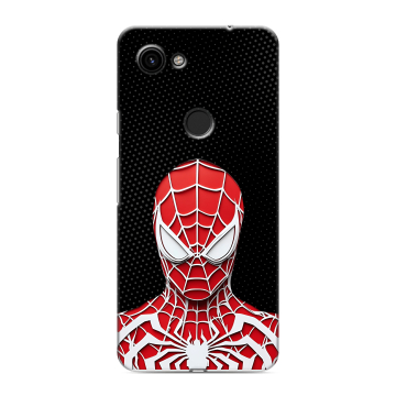 Пластиковый чехол на Google Pixel 3a с принтом человек паук spiderman