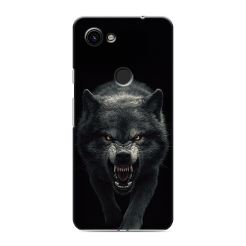 Пластиковый чехол на Google Pixel 3a с принтом Волк Пластиковый чехол на Google Pixel 3a с принтом Волк