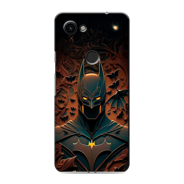 Пластиковый чехол на Google Pixel 3a с принтом Batman Бэтмен
