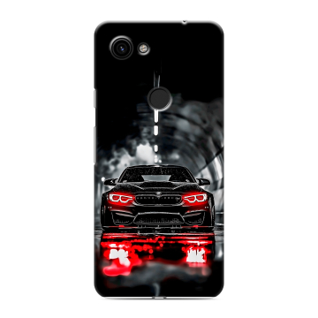 Пластиковый чехол на Google Pixel 3a с принтом BMW БМВ Пластиковый чехол на Google Pixel 3a с принтом BMW БМВ