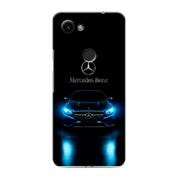 Пластиковый чехол на Google Pixel 3a с принтом Mercedes Мерседес Пластиковый чехол на Google Pixel 3a с принтом Mercedes Мерседес
