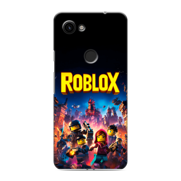 Пластиковый чехол на Google Pixel 3a с принтом Roblox Роблокс Пластиковый чехол на Google Pixel 3a с принтом Roblox Роблокс