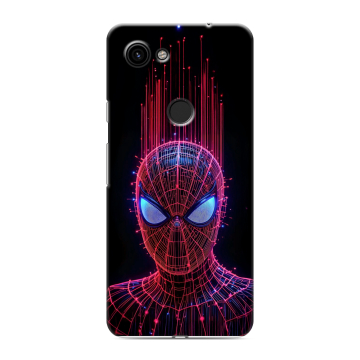 Пластиковый чехол на Google Pixel 3a с принтом Spiderman Человек паук Пластиковый чехол на Google Pixel 3a с принтом Spiderman Человек паук