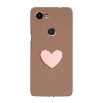 Пластиковый чехол на Google Pixel 3a с принтом женский