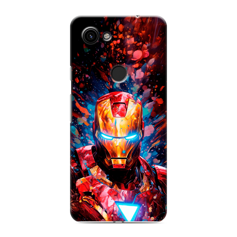 Пластиковый чехол на Google Pixel 3a с принтом Железный человек Ironman Пластиковый чехол на Google Pixel 3a с принтом Железный человек Ironman