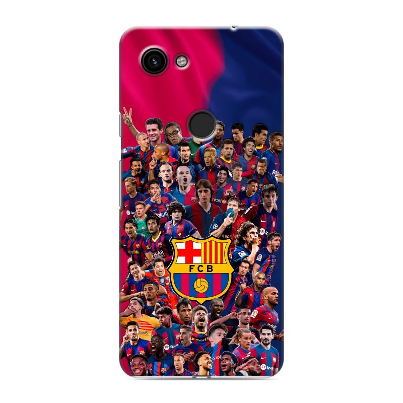 Пластиковый чехол на Google Pixel 3a с принтом Барселона Barcelona Пластиковый чехол на Google Pixel 3a с принтом Барселона Barcelona