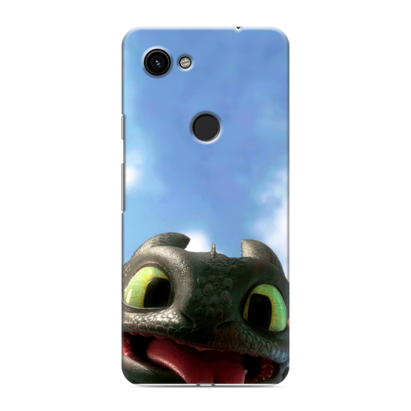 Пластиковый чехол на Google Pixel 3a с принтом Как приручить дракона Пластиковый чехол на Google Pixel 3a с принтом Как приручить дракона